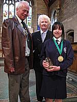 Alishier Carris, St John's CofE Thornham Primary School Childer Award Winner - 29/07/2008
